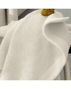 Serviette de toilette en coton Softy ivoire - 50 x 100 cm