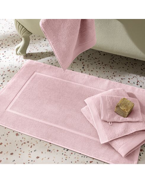 Tapis de bain en coton Softy bonbon - 50 x 80 cm