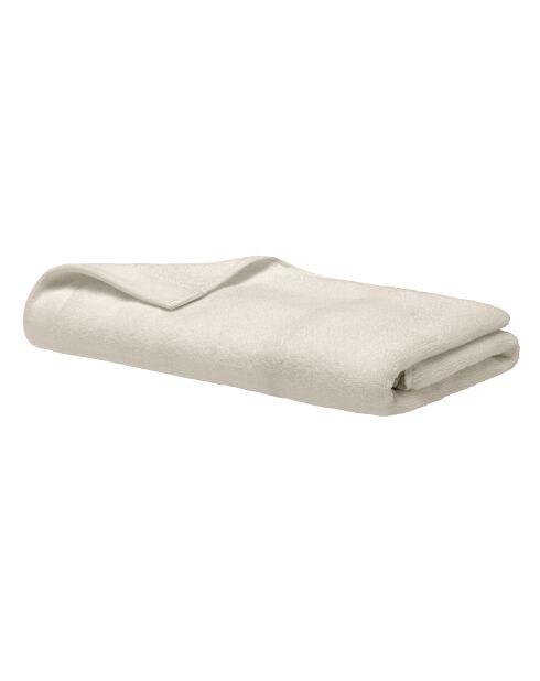Drap de douche en coton Softy ivoire - 70 x 140 cm
