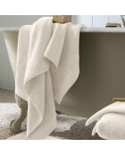 Drap de douche en coton Softy ivoire - 70 x 140 cm