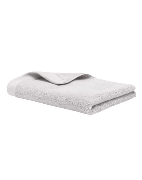 Serviette de toilette en coton Softy galet - 50 x 100 cm