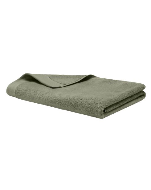 Drap de bain en coton Softy romarin - 100 x 150 cm