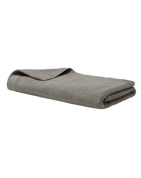 Drap de douche en coton Softy ardoise - 70 x 140 cm