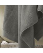 Drap de douche en coton Softy ardoise - 70 x 140 cm