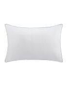 Taie d'oreiller en coton Percale bleu jean