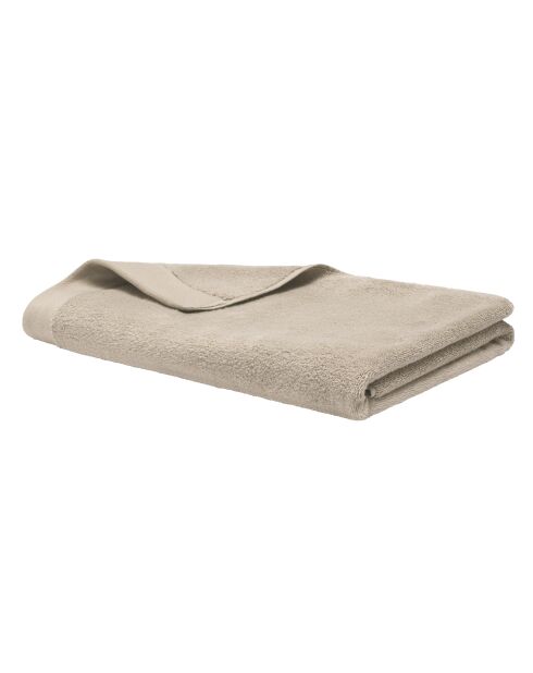 Drap de bain en coton Softy naturel - 100 x 150 cm