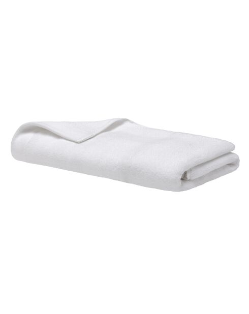 Drap de douche en coton Softy neige - 70 x 140 cm