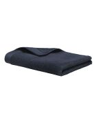 Serviette de toilette en coton Softy marine - 50 x 100 cm