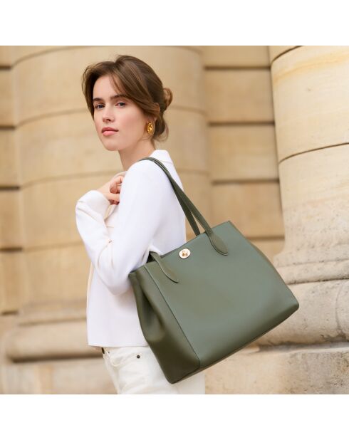 Camille Clay Lederhandtasche - 371 x 272 x 150 mm