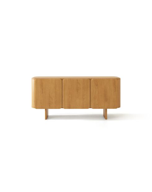Commode Colette chêne naturel - 160x45x76 cm