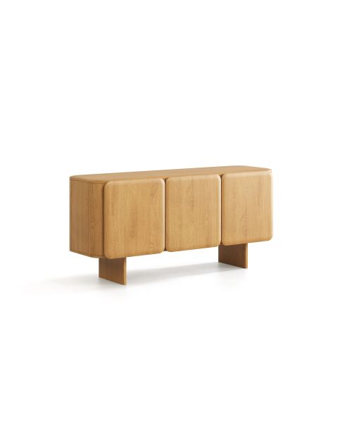 Commode Colette chêne naturel - 160x45x76 cm