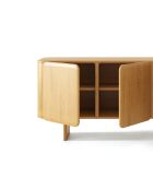 Commode Colette chêne naturel - 160x45x76 cm