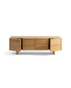 Banc TV Lilas chêne naturel - 160x40x54 cm