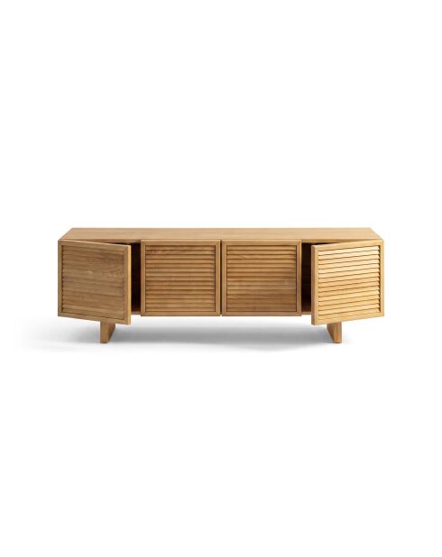 Banc TV Lilas chêne naturel - 160x40x54 cm
