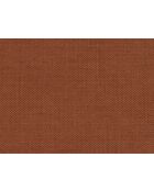 Fauteuil pivotant 1 place en tissu structurel Aureline brique - 86x83x76.5 cm