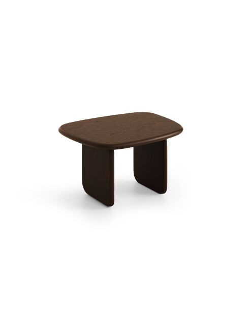 Table basse Manon chêne noyer - 75x60x42 cm
