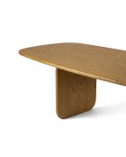 Table à manger 8 places Manon chêne naturel - 220x110x76 cm