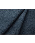 Fauteuil bouclé 1 place Bellamour bleu foncé - 95.5x87x80 cm