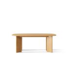 Table à manger 8 places Colette chêne naturel - 200x100x76 cm