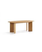 Table à manger 8 places Colette chêne naturel - 200x100x76 cm