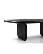 Table basse Manon chêne noir - 110x80x35 cm