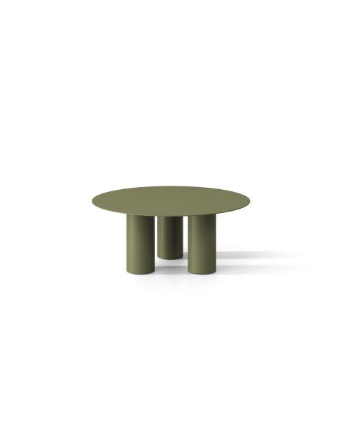 Table basse Cluny vert mousse - 80x80x33.5 cm
