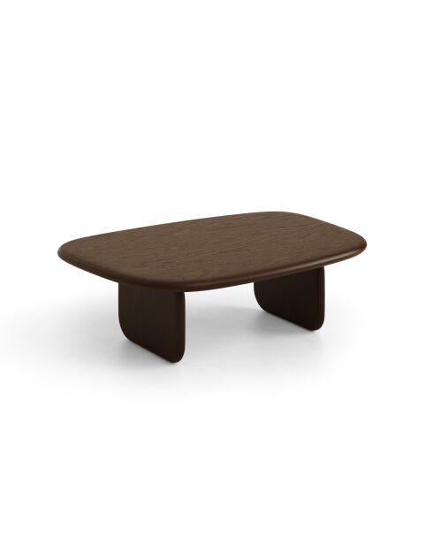 Table basse Manon chêne noyer - 110x80x35 cm