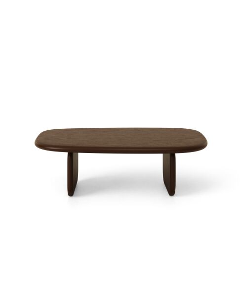 Table basse Manon chêne noyer - 110x80x35 cm