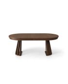 Table extensible 8 places Odette chêne - 110x110x76 cm