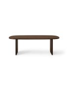Table à manger 8 places Manon chêne noyer - 220x110x76 cm
