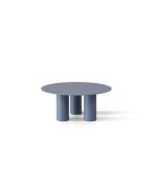 Cluny himmelblauer Couchtisch - 80x80x33,5 cm