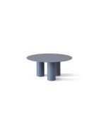 Cluny himmelblauer Couchtisch - 80x80x33,5 cm