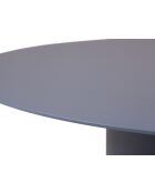 Cluny himmelblauer Couchtisch - 80x80x33,5 cm