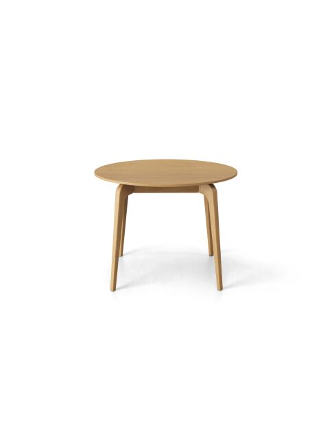 Table extensible 8 places Odeon chêne naturel - 110x110x76 cm