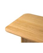 Console Colette chêne naturel - 120x40x76 cm