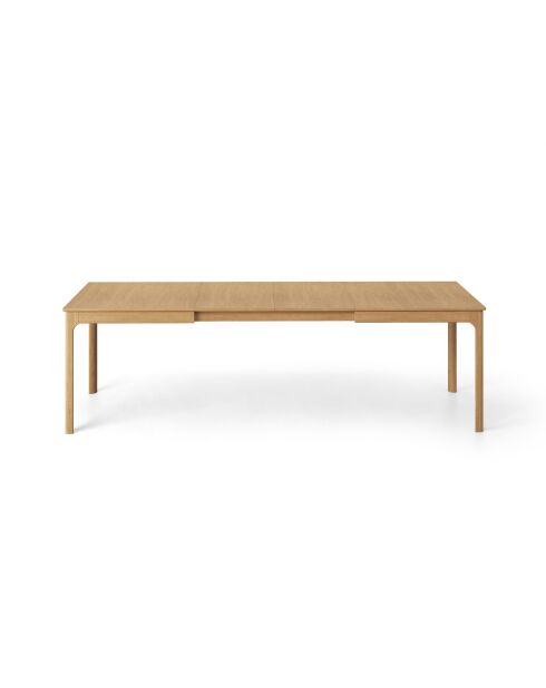 Table extensible 10 places Orsay chêne naturel - 160x90x76 cm