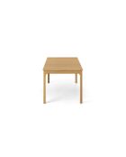 Table extensible 10 places Orsay chêne naturel - 160x90x76 cm