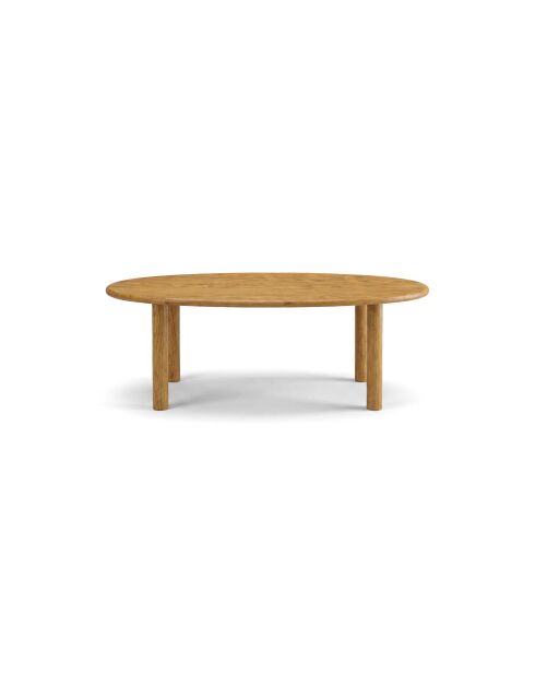 Table à manger 6 places Leon chêne naturel - 180x100x76 cm