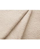 Fauteuil bouclé 1 place Bellamour beige - 95.5x87x80 cm