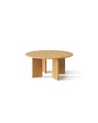 Table basse Colette chêne naturel - 90x90x40 cm