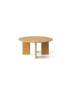 Table basse Colette chêne naturel - 90x90x40 cm