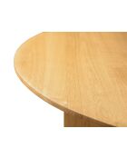 Table basse Colette chêne naturel - 90x90x40 cm