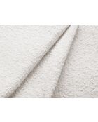 Fauteuil bouclé 1 place Bellamour blanc - 95.5x87x80 cm