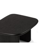 Table basse Manon chêne noir - 75x60x42 cm