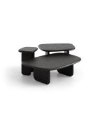 Table basse Manon chêne noir - 75x60x42 cm
