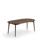 Table extensible 8 places Odeon chêne - 110x110x76 cm