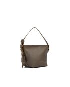 Borsa a tracolla Aven in pelle taupe - 31 x 22 x 15,5 cm