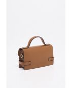 Sumy Handtasche aus Kamelleder - 24 x 14 x 7 cm