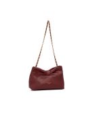 Borsa a tracolla Oren in pelle bordeaux - 26 x 17,5 x 10 cm