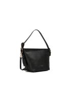 Borsa a tracolla Aven in pelle nera - 31 x 22 x 15,5 cm